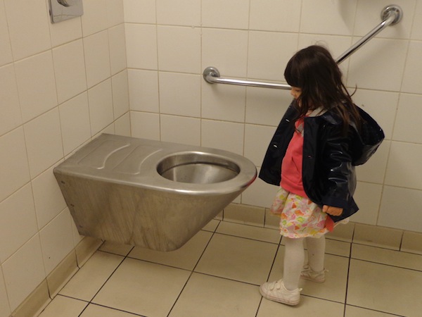 Toddler toilet training